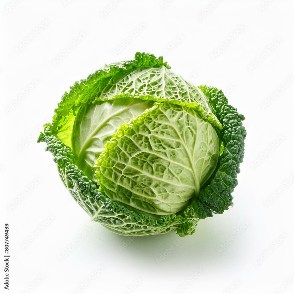 Fototapeta premium Cabbage isolated on transparent background