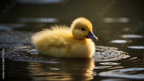 Picture of a little yellow duck © المشاكس tech