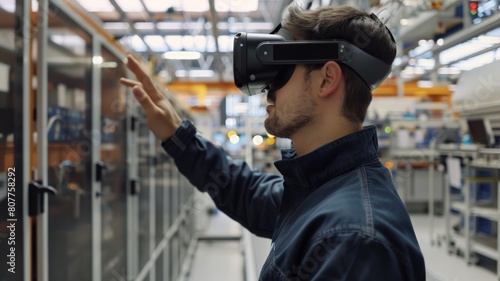 Simulate prototype products with 3D printing. Smart factory through Virtual Factory Tour technology.