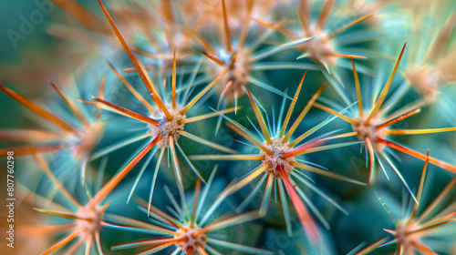 barrel cactus, with its ribbed texture and cluster of spines captured in crisp detail, showcasing the rugged beauty and resilience of desert flora.