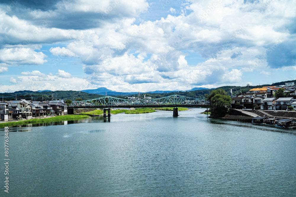 青空と雲と橋 青空と雲と橋