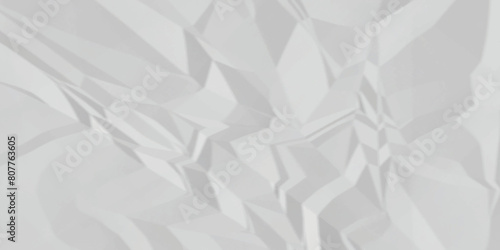 White crumpled paper texture . White wrinkled paper texture. White paper texture . White crumpled and top view textures can be used for background of text or any contents .