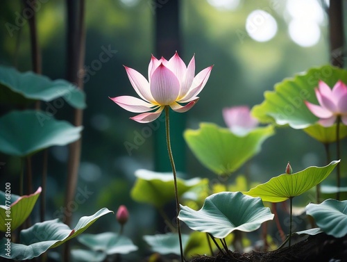 pink lotus flower