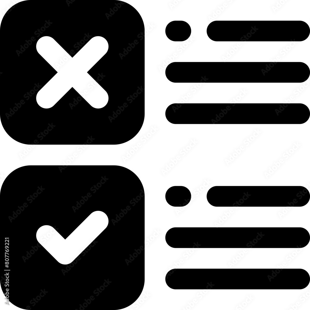 checklist icon. vector glyph icon for your website, mobile, presentation, and logo design. checklist icon. vector glyph icon for your website, mobile, presentation, and logo design.