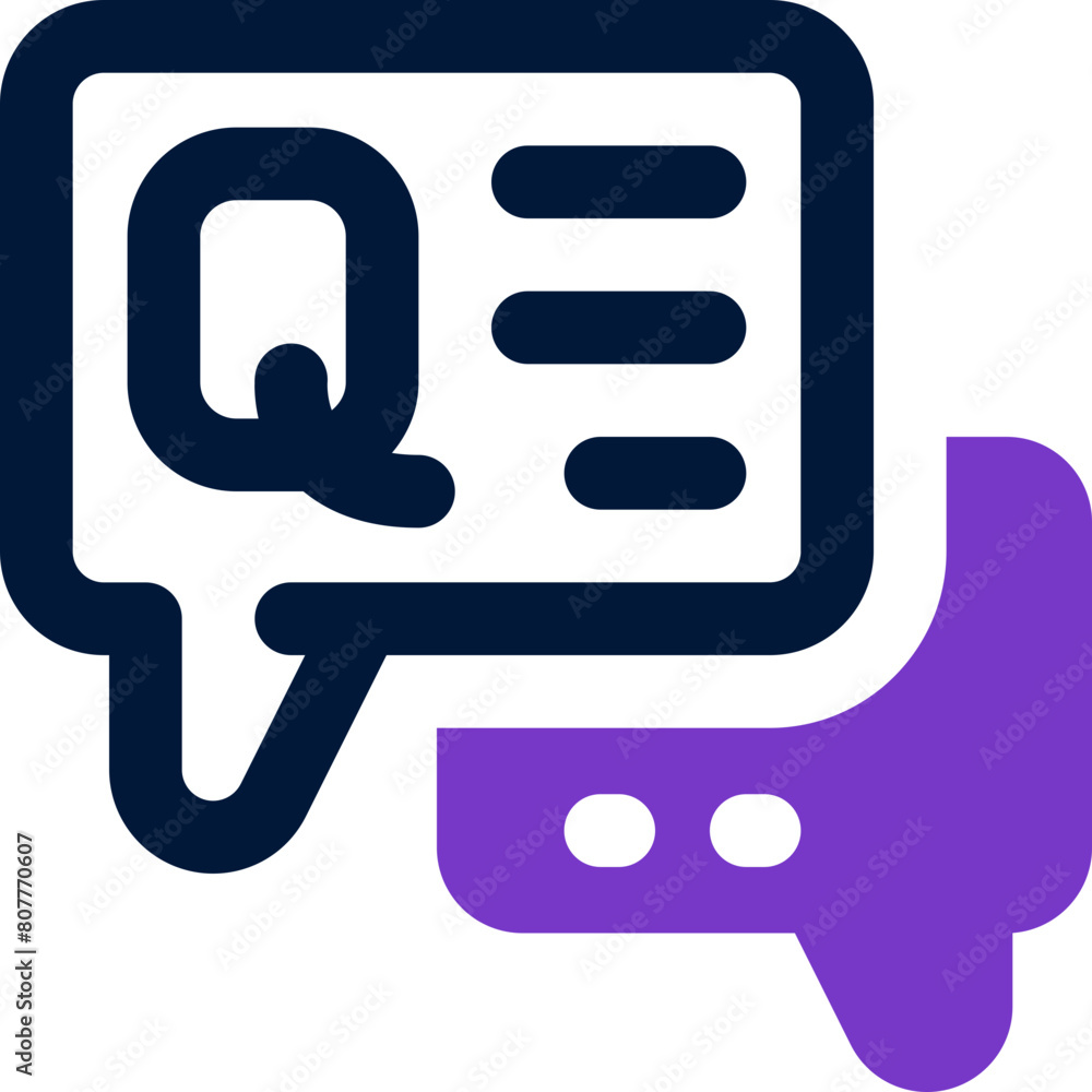 question icon. vector dual tone icon for your website, mobile, presentation, and logo design. question icon. vector dual tone icon for your website, mobile, presentation, and logo design.