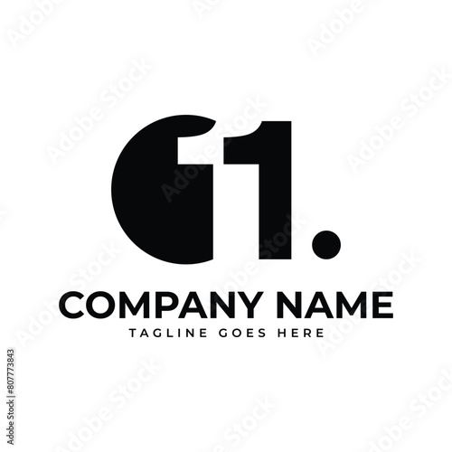 O11 logo combination of letters and numbers