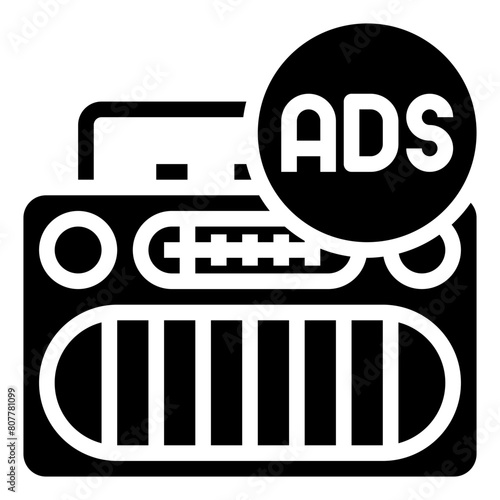advertising,ads,Advertisement,Broadcast,radio,transmitter,communications,marketing,radio.svg
