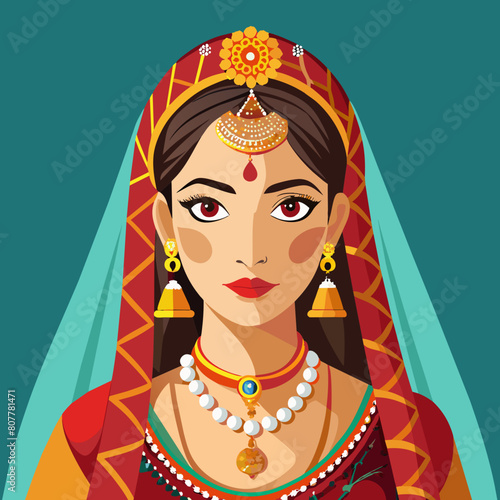 The Indian Bride's Resplendent Red Saree, Adorned with Exquisite Jewelry and Ornate Hairstyles, Indian bride ,Indian women , RED , sindhur, glow ,lengha,mehendi