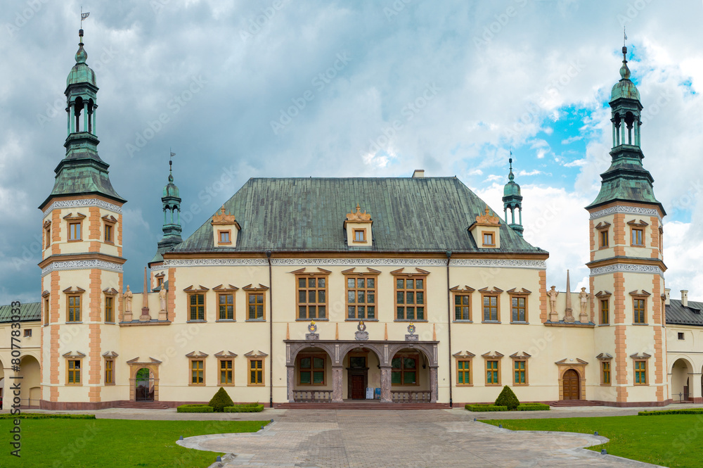 2023-05-15; National Museum, Bishop palace Cracow in Kielce, Poland. 2023-05-15; National Museum, Bishop palace Cracow in Kielce, Poland.