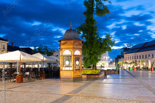  2023-05-15; square Rynek of Kielce, Poland