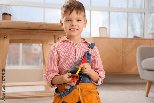 Cute little builder screwin...