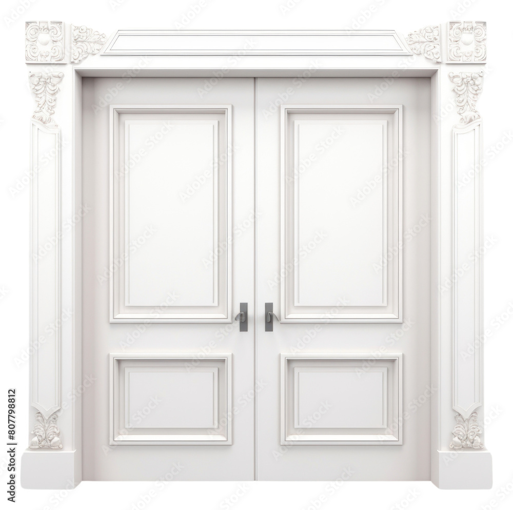 PNG White wooden door architecture building white background. PNG White wooden door architecture building white background.