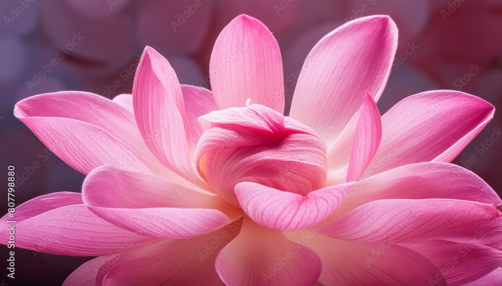 Lotus Dream: Pink Spiral Emanation