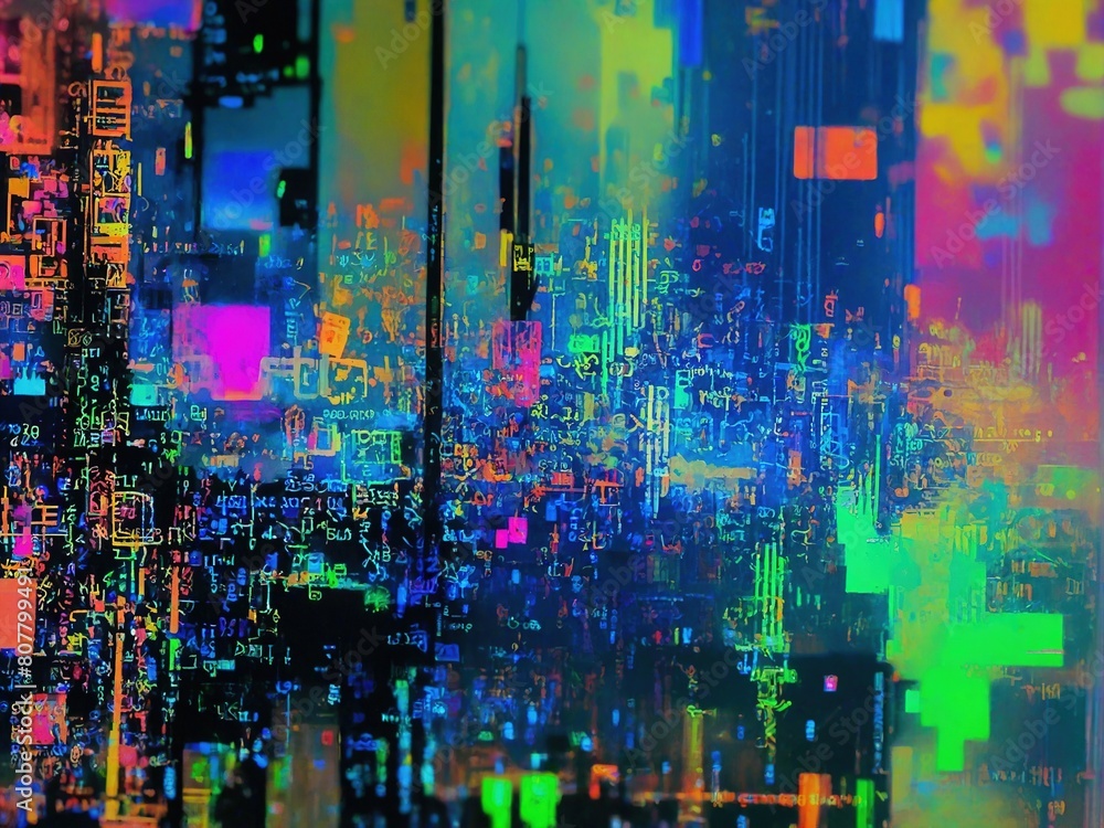 Obraz premium abstract colorful background