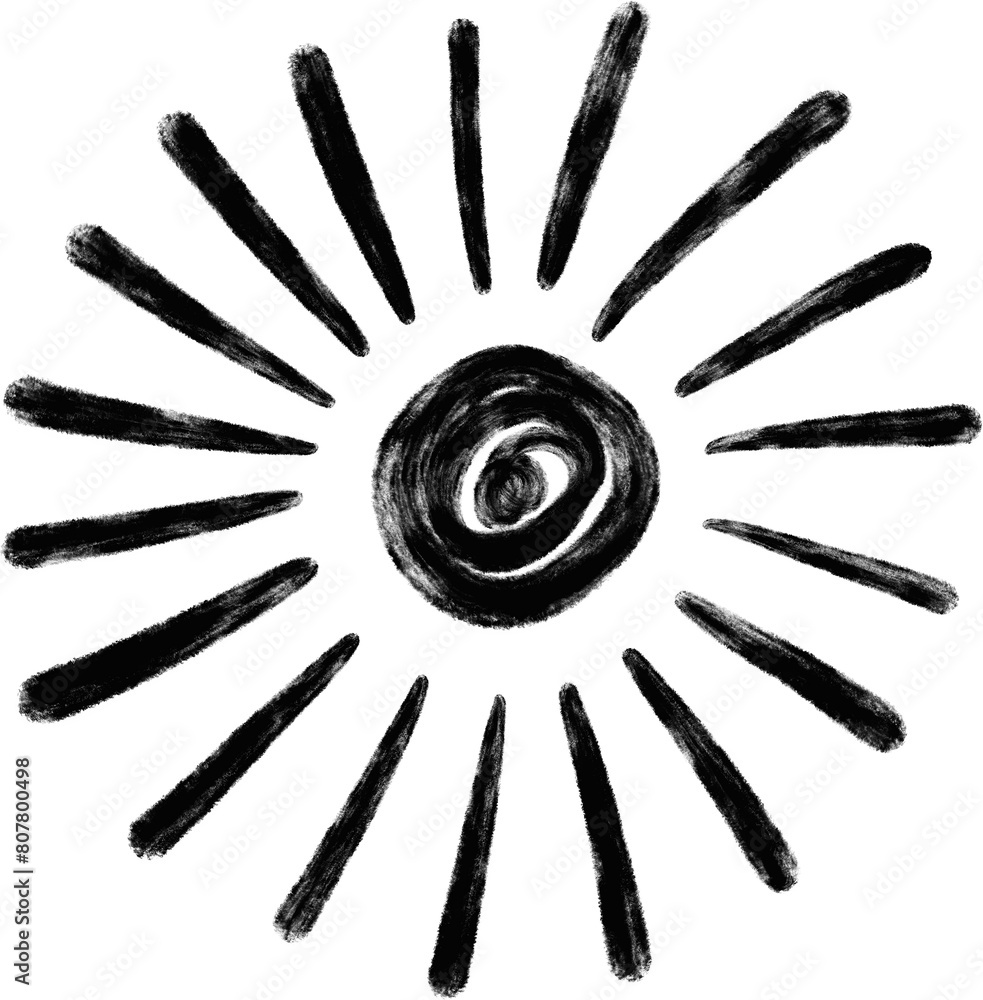 PNG Handdrawn Sun Transparent Background PNG Handdrawn Sun Transparent Background