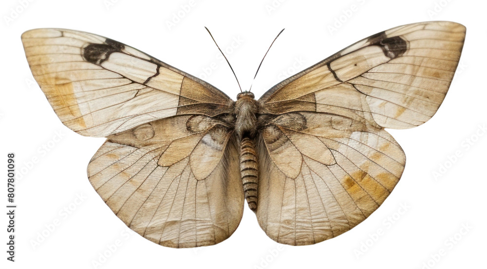 Fototapeta premium PNG Real Pressed a Butterfly butterfly insect animal.