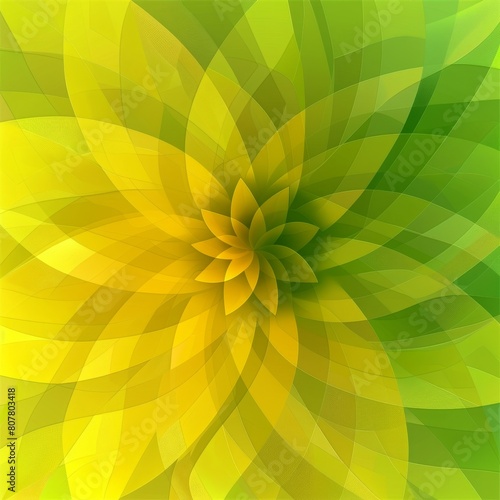Yellow green background vector 