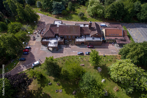 Chanterlands Avenue Crematorium Chapel and memorial garden,  Hull  © burnstuff2003