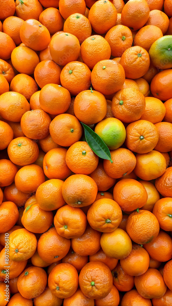 oranges as background wallpaper, top viewe