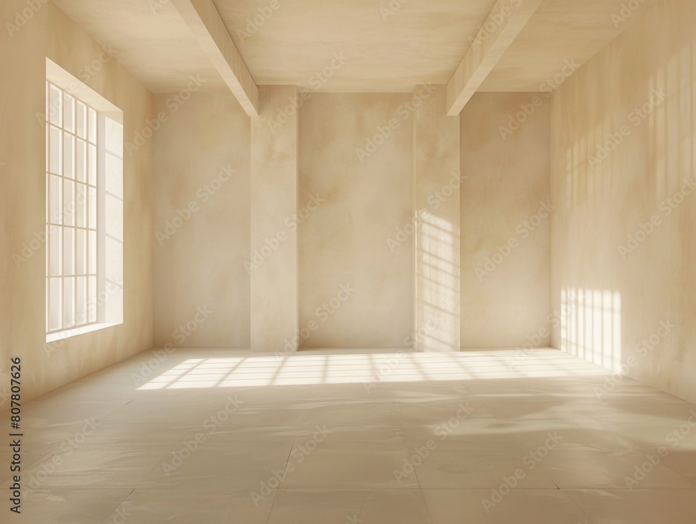 Obraz premium minimalism interior design, empty room