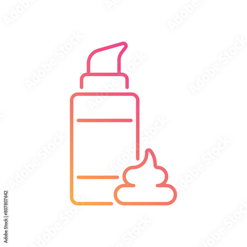 Shaving Foam vector icon