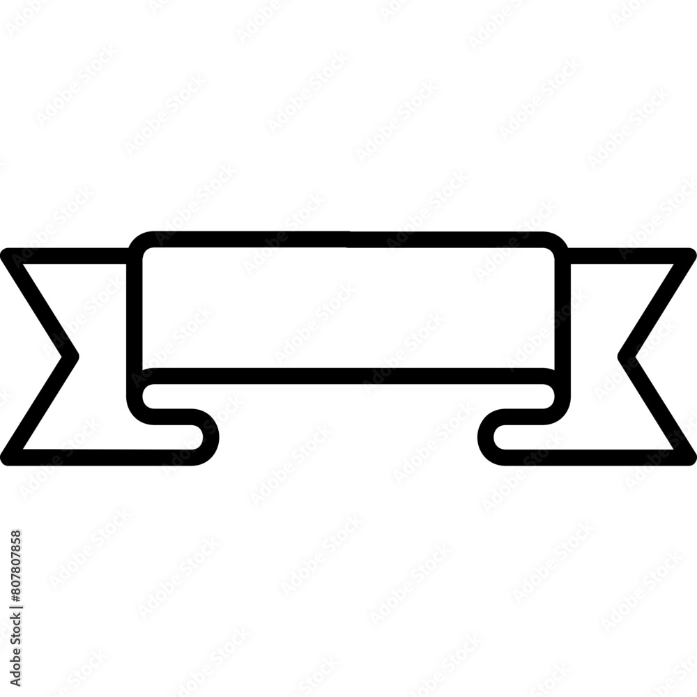 Ribbon Banner Icon Ribbon Banner Icon