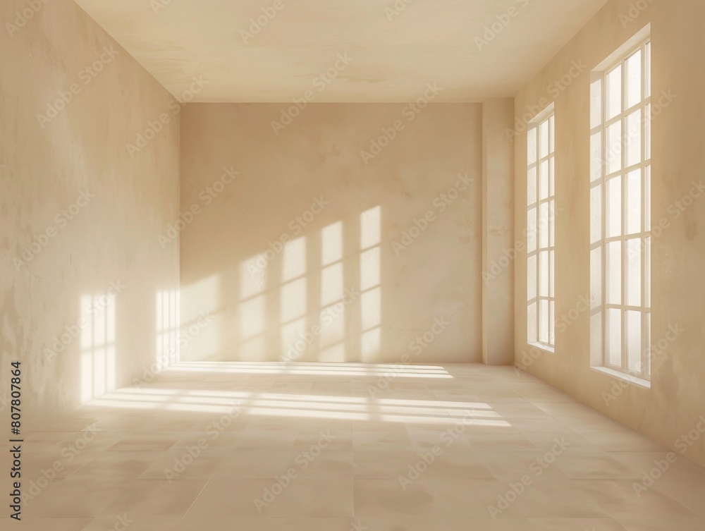 Obraz premium minimalism interior design, empty room