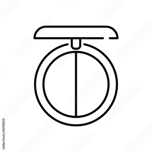 Bronzer vector icon