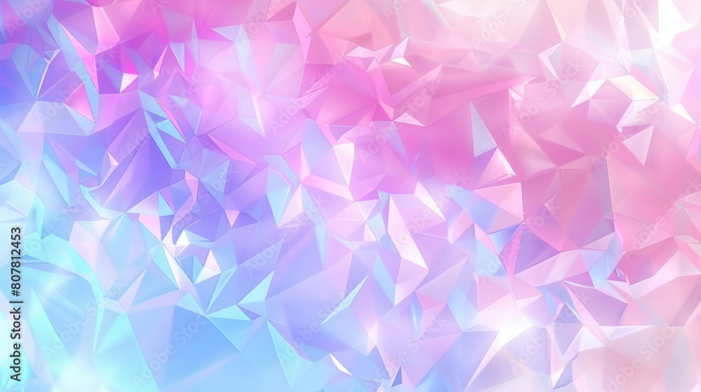 Light Pink, Blue vector shining triangular background. A sample with polygonal shapes. A new texture for your web site