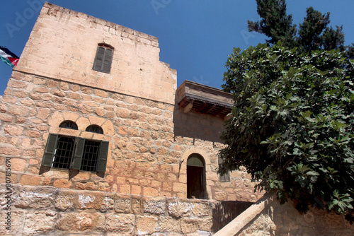 Details from an old church in an agricultural area south of the capital  Amman