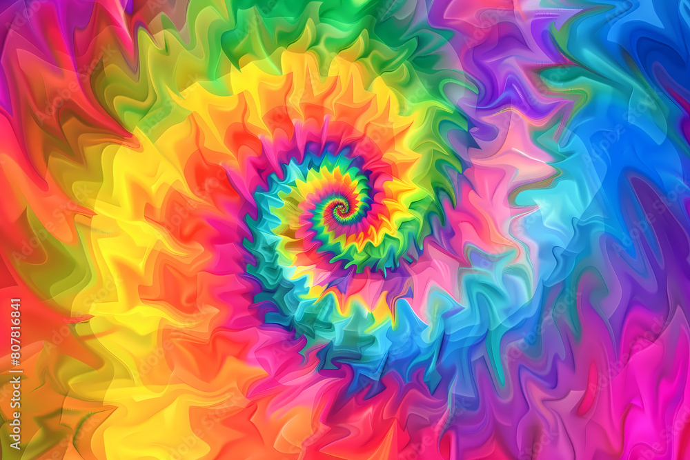 abstract colorful background, a symmetrical spiral design abstract colorful background, a symmetrical spiral design