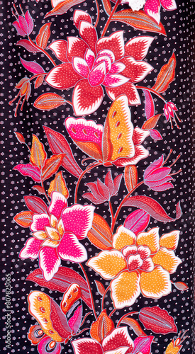 Thai fabrics patterns for background