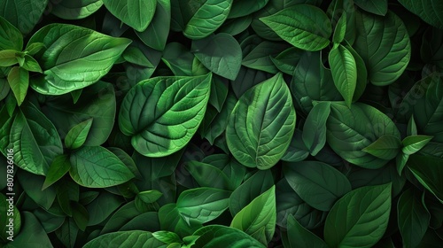 leaf background AI generated