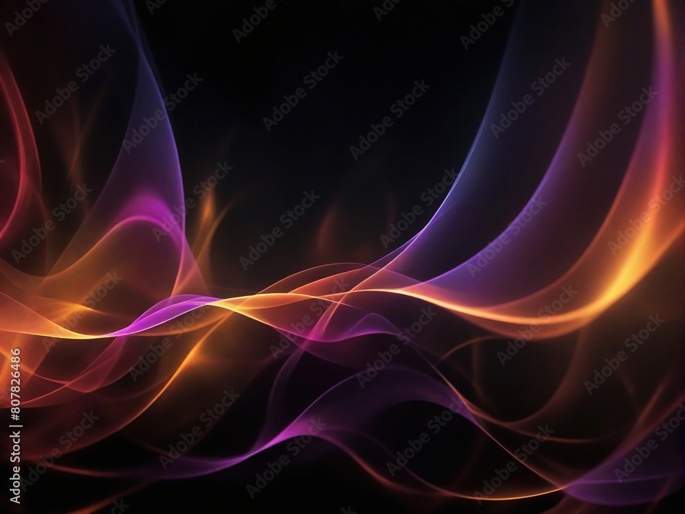 Fototapeta premium abstract background with glowing lines
