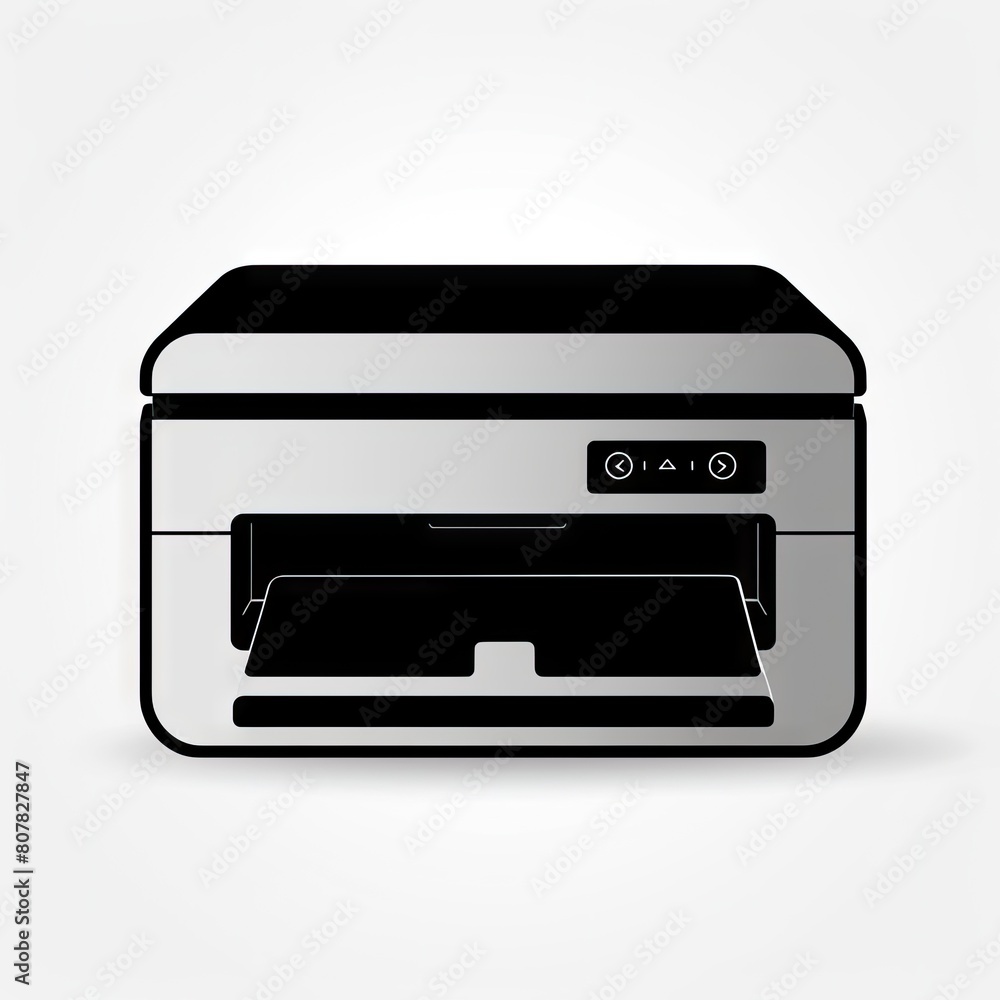 Simple Printer Icon, MFP Isolated, Laser Print, Inkjet Printer Icon for Web, Advertising, Layout Design, AI Simple Printer Icon, MFP Isolated, Laser Print, Inkjet Printer Icon for Web, Advertising, Layout Design, AI
