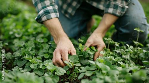 Documenting eco-friendly techniques for sustainable and environmental farming practices © Yevhen