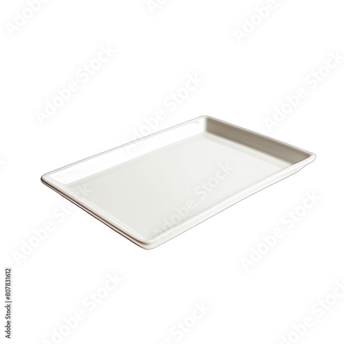 empty white tea cups stand on the table on a black background, top view Transparent background PNG