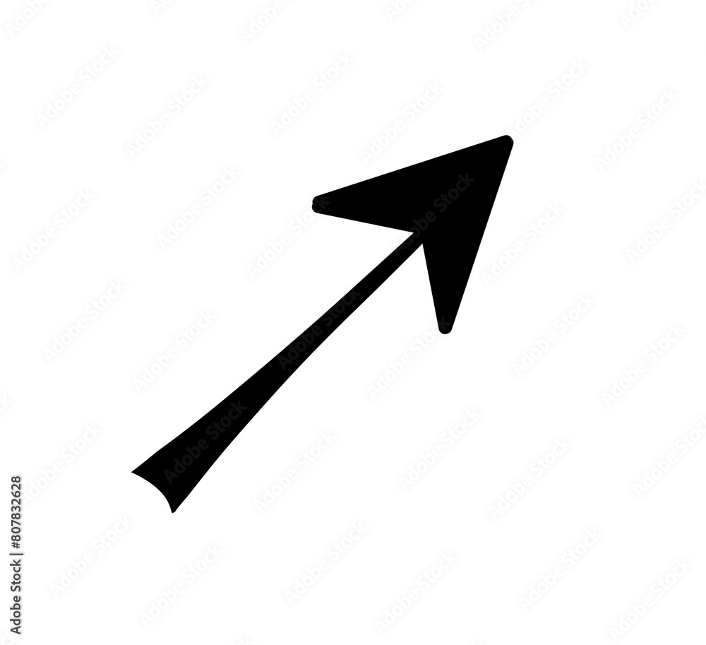 arrow isolated on white arrow isolated on white