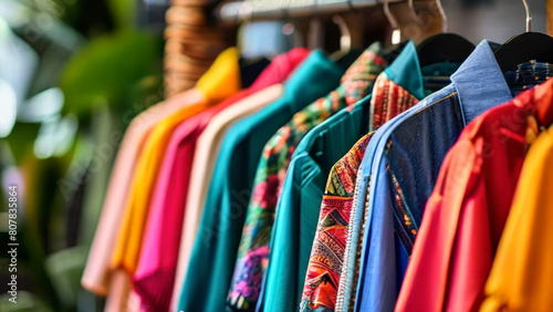 concept for a fashion store. women's handbags, shoes and slapstick as a flat image