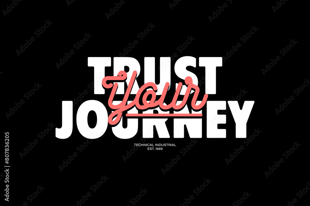 Fototapeta premium streetwear modern quotes design inspiration templates