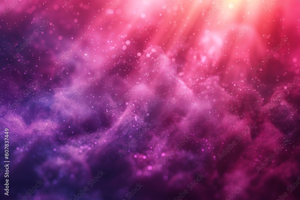 Fototapeta premium abstract colorful background with lights and stars