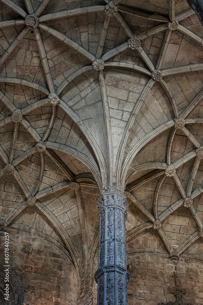 Jeronimos monastery ceiling Jeronimos monastery ceiling