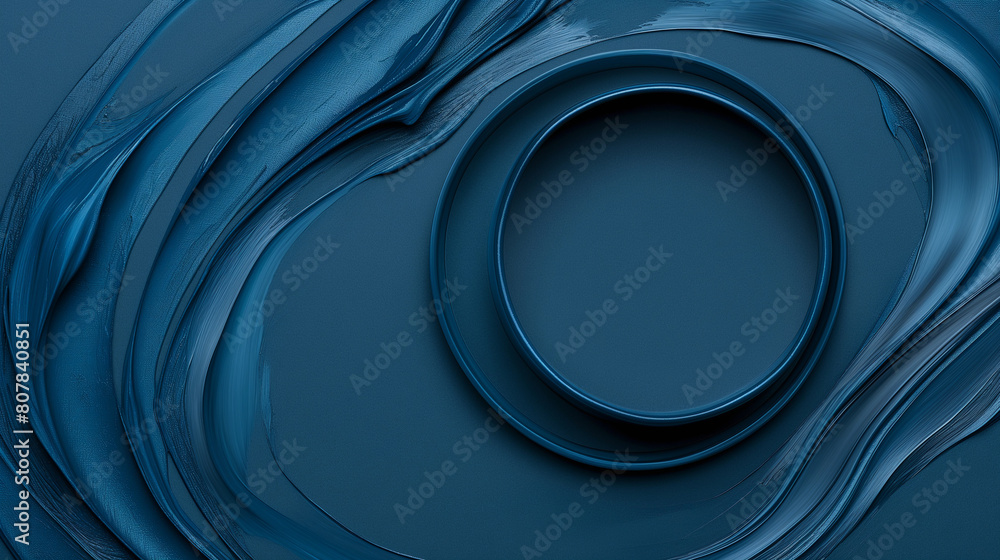 A blue circle with a blue background A blue circle with a blue background