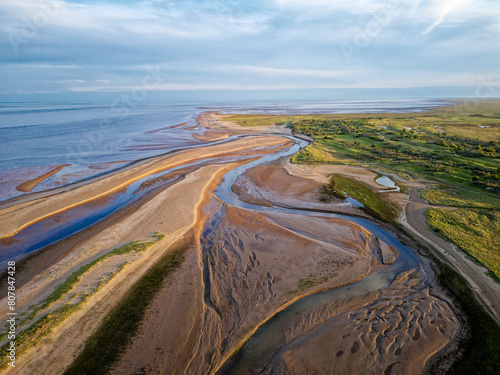 Fotografie Coastal sunset scene