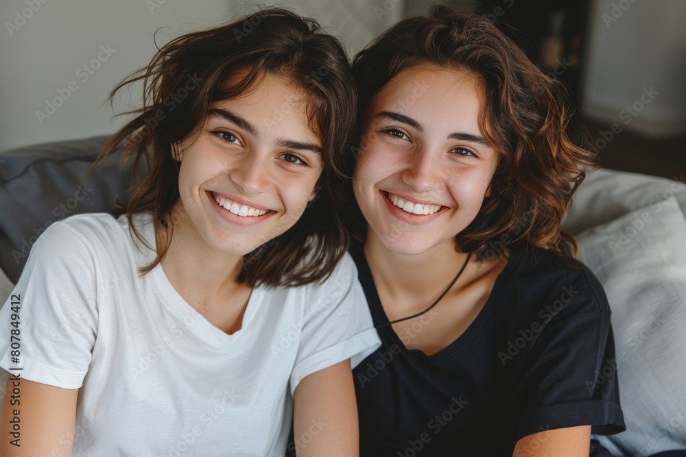 A Warm Mother-Daughter Portrait. Beautiful simple AI generated image in 4K, unique. A Warm Mother-Daughter Portrait. Beautiful simple AI generated image in 4K, unique.