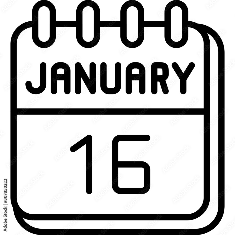 16  January Icon