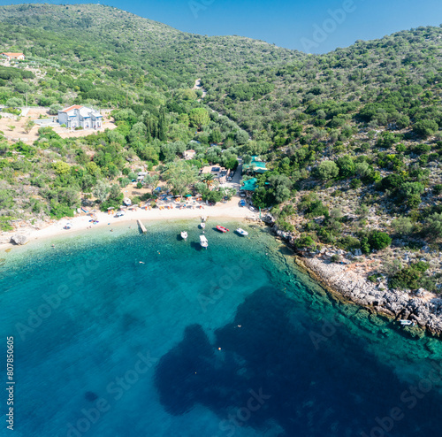 Fototapeta Naklejka Na Ścianę i Meble -  Pristine hidden Greek beach