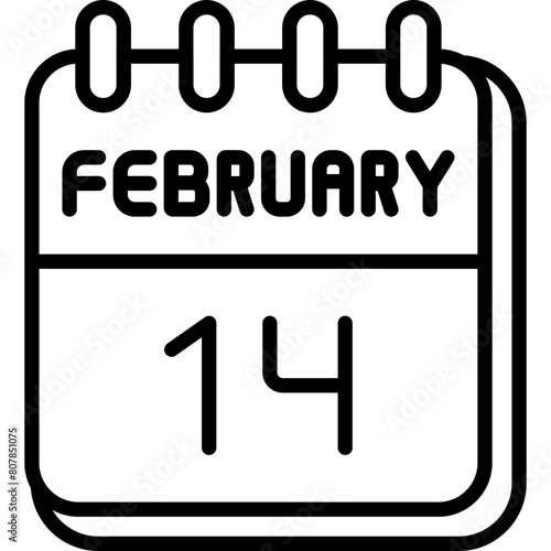 14  February Icon