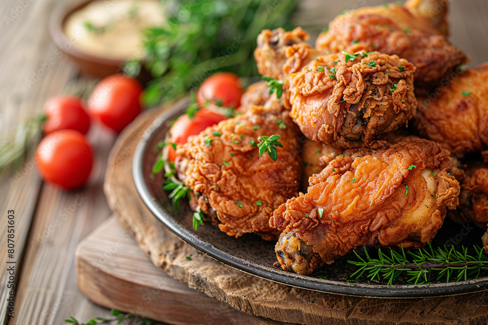 grilled chicken wings, broasted chicken