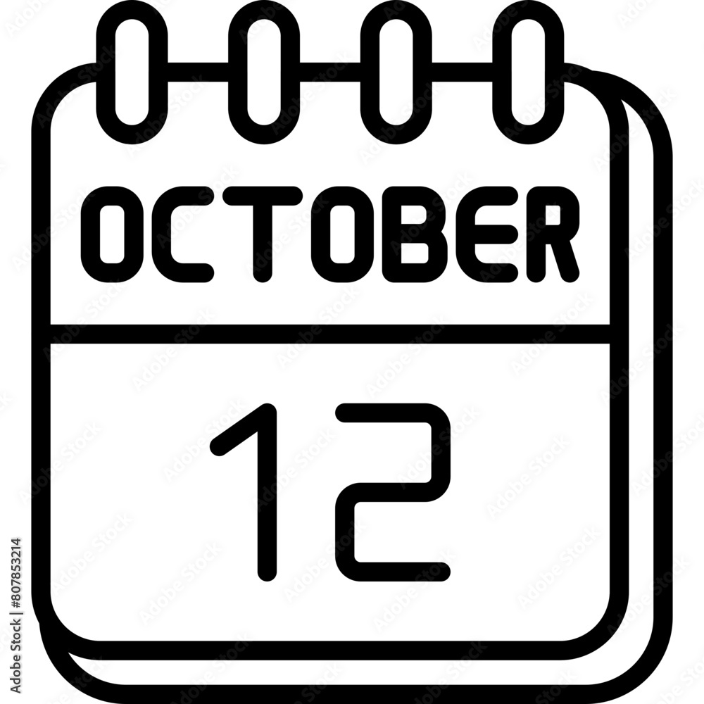 12 October Icon 12 October Icon